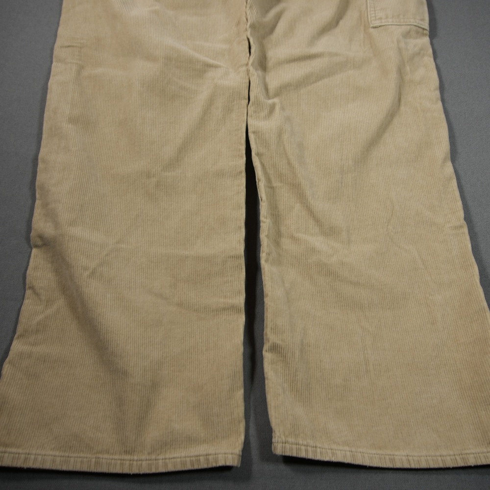 Gap 90s Loose Corduroy Carpenter Men Pants 33x30 Retro Cabin Academia Y2K - Picture 13 of 15